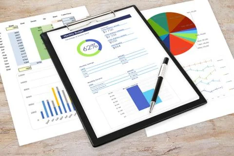 Business analytics in the office Stock Photos