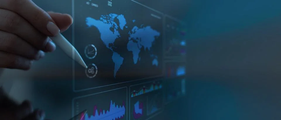 Business Analytics Performance Tracking for Strategic KPI Monitoring and Op.. Fotos Stock