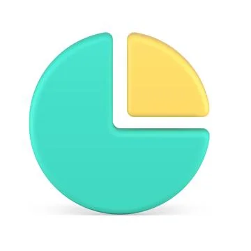 Business analyzing chart pie graph with segment accounting data checking 3d i 스톡 일러스트