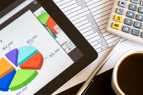 Business analyzing Stock Photos