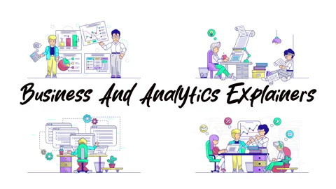 Business And Analytics Explainers Motion Graphics Pack Stock Footage 266771453
