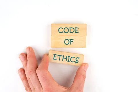Business and code of ethics concept. Copy space. Symbol. Concept words Code.. 写真素材