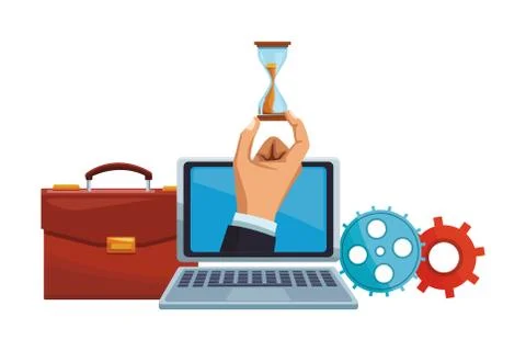 Business and office elements 스톡 일러스트