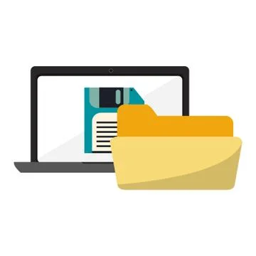 Business and office elements 库存插图