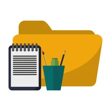 Business and office elements Stock Illustration