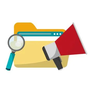 Business and office elements Stock Illustration