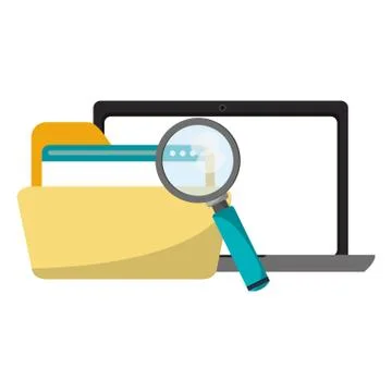 Business and office elements 库存插图