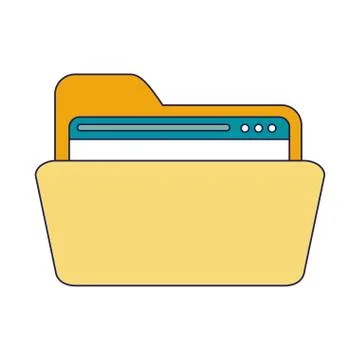 Business and office elements 库存插图