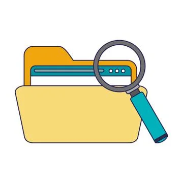 Business and office elements 库存插图