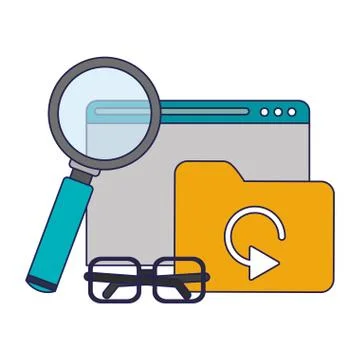 Business and office elements Stock Illustration
