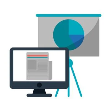 Business and office elements Stock Illustration