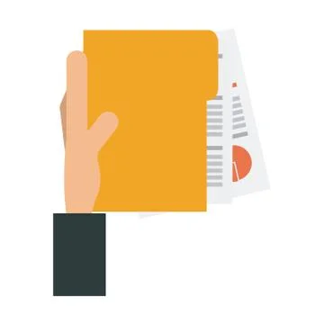 Business and office elements 库存插图