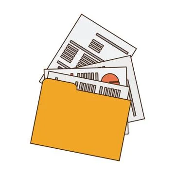 Business and office elements Illustrazione stock