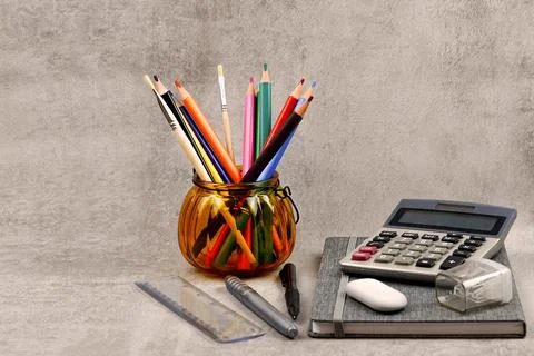 Business and study concept Stock Photos