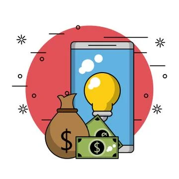 Business and technology イラスト素材