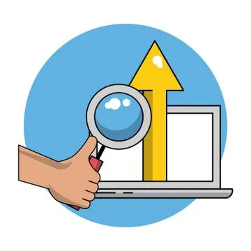 Business and technology イラスト素材