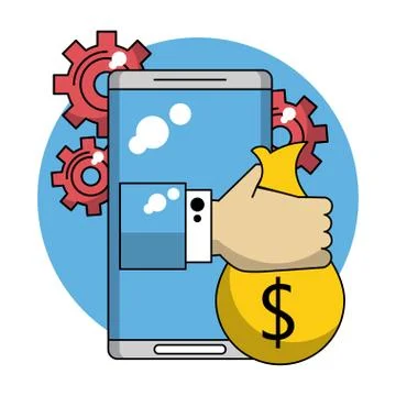 Business and technology イラスト素材