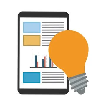 Business and technology Stock-Illustration