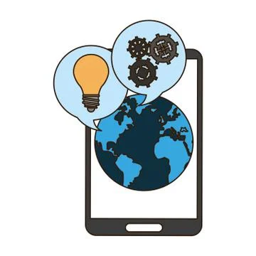 Business and technology イラスト素材