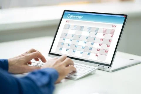 Business Appointment Calendar Planner Stock Photos