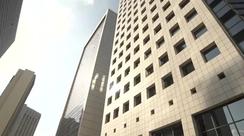 Business area pan left Stock Footage 55868754