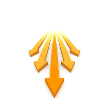 Business arrows Stock Illustration