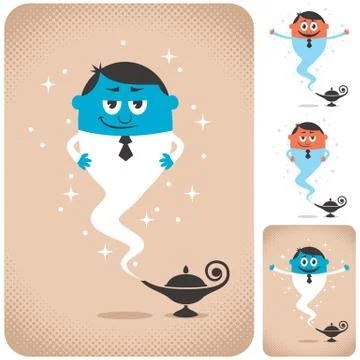 Business Assistant Stock Illustration