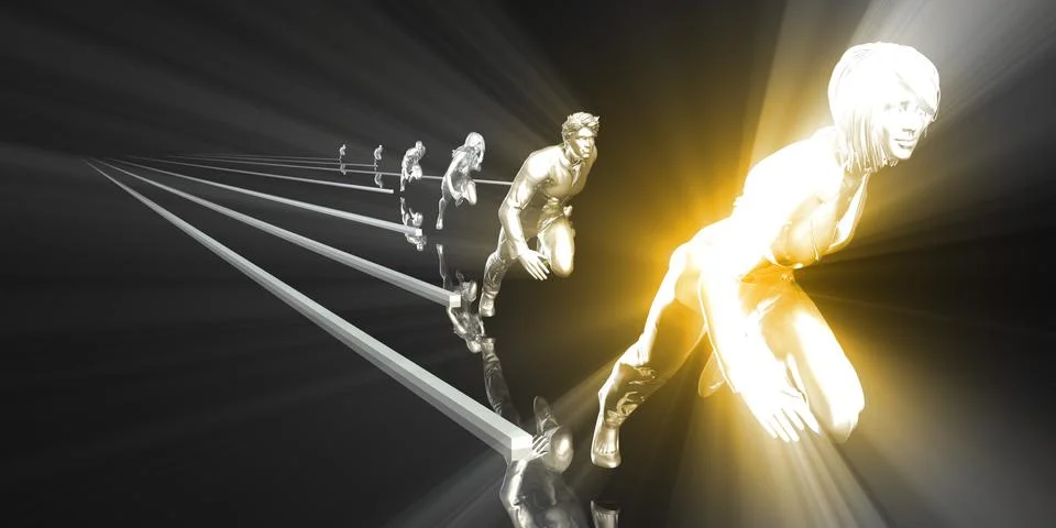 Business Attack Plan Stock Illustration