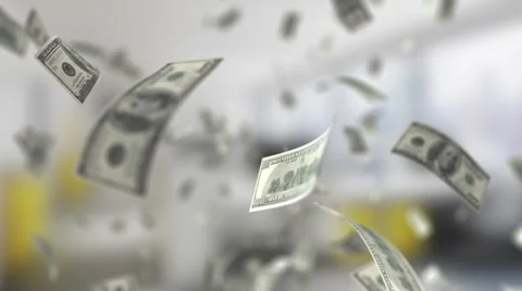 Business Background With a Banknotes Stock Footage 68758907