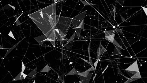 Business background. The camera moves through the structure. Stock Footage 95582741