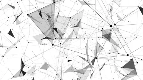 Business background. The camera moves through the structure. White background. Stock Footage 95583557