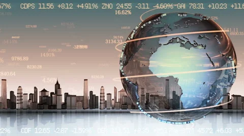 Business background Stock Footage 42828976