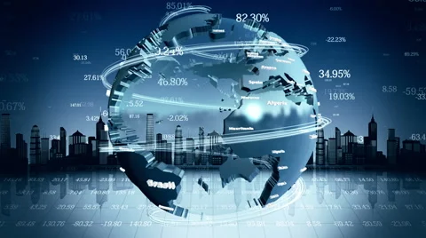 Business background Stock Footage 42828980