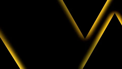 Business background with golden triangles Stock Footage 286852751