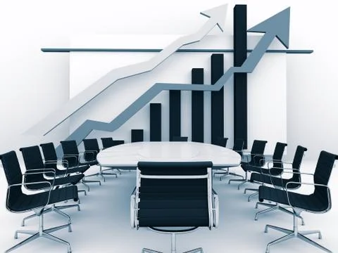 Business background Stock Illustration