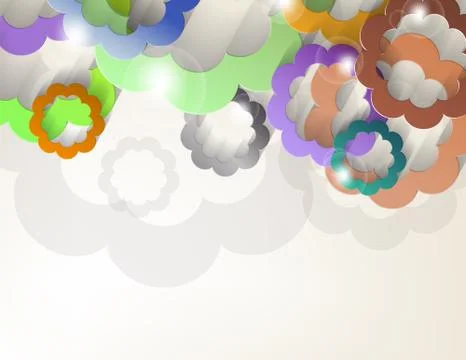 Business background Stock Illustration