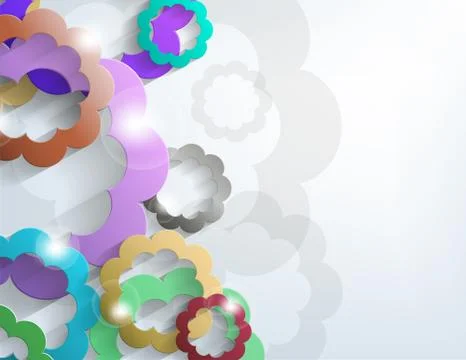 Business background Stock Illustration