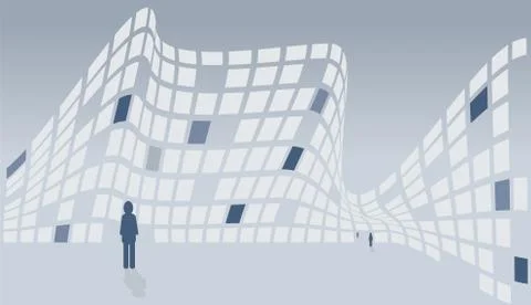 Business background Stock Illustration