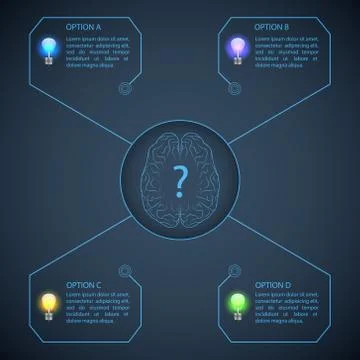 Business background Stock Illustration