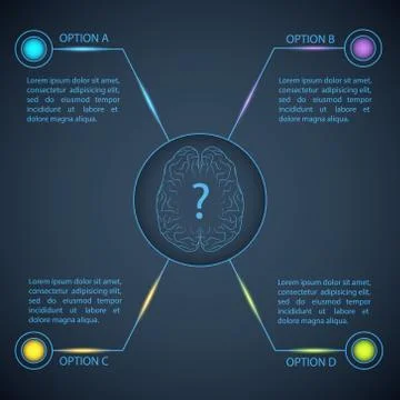 Business background Illustrazione stock