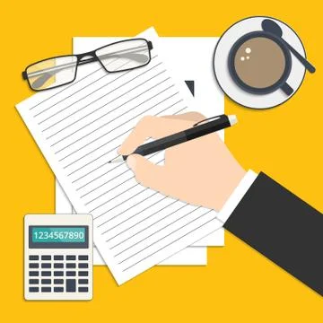 Business background Stock Illustration