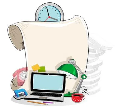 Business background Stock Illustration