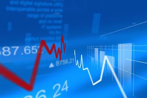 Business background Stock Illustration