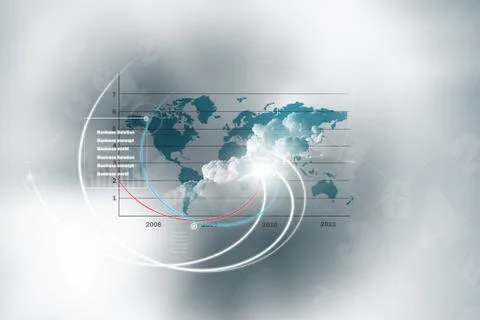 Business background Stock-Illustration