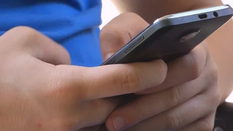 Business background of using cellphone Stock Footage 136148582