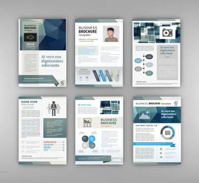 Business backgrounds Stock Illustration