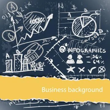 Business backgrounds set with copyspace Illustrazione stock