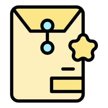 Business bag icon vector flat 스톡 일러스트