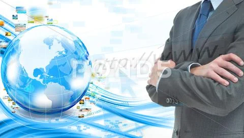 Business banner Stock Illustration