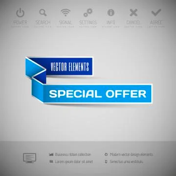 Business Banner Illustrazione stock